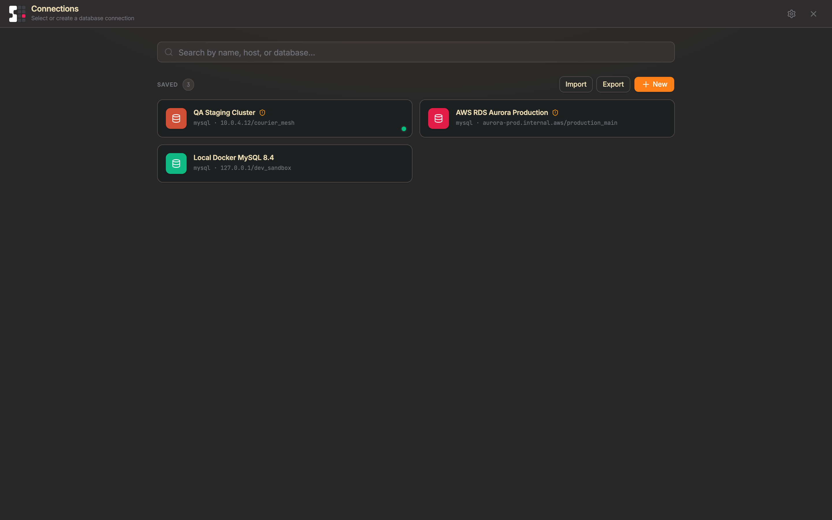 Connection Manager and Safeguards