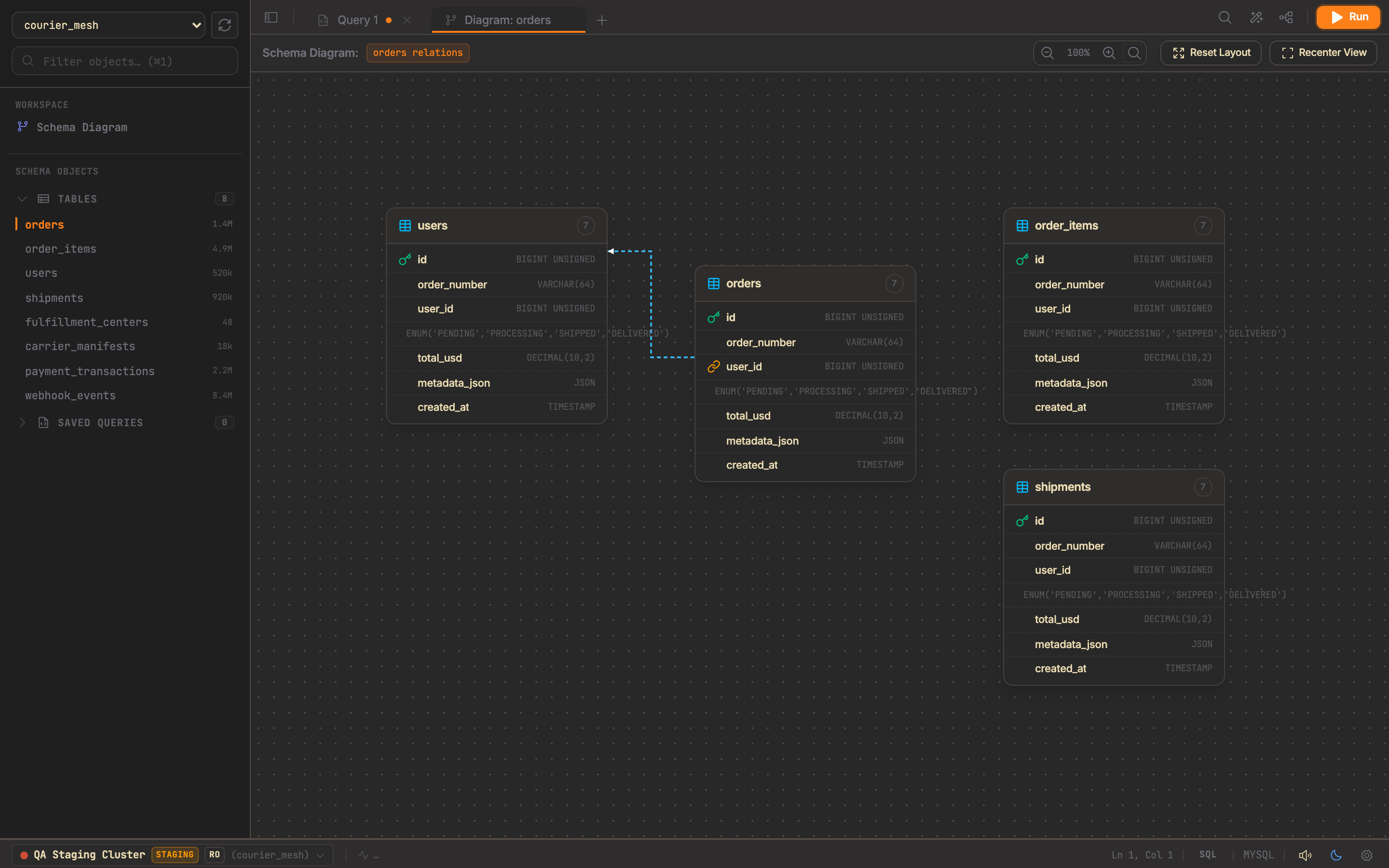 Schema ER Visualizer